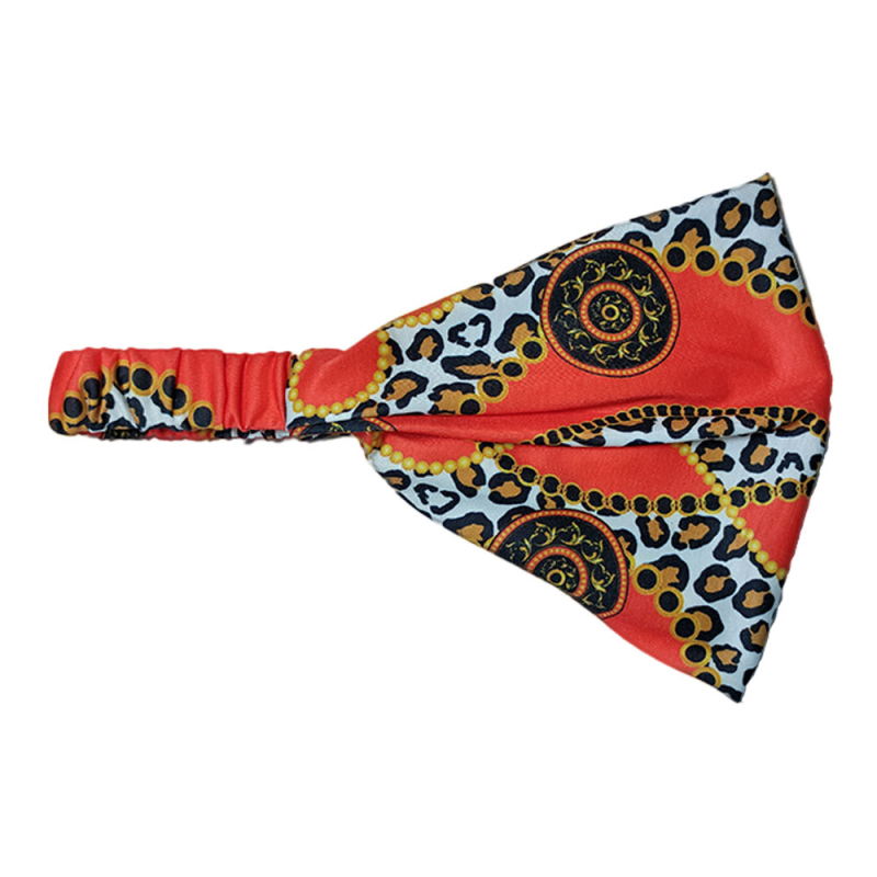 Meeste trükitud peapael Euroopa ja Ameerika uus elastne higi imav sportlik juuksepael õues jooksmiseks ja fitnessiks hingav juuksepael