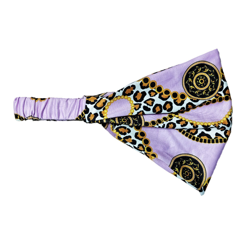 Meeste trükitud peapael Euroopa ja Ameerika uus elastne higi imav sportlik juuksepael õues jooksmiseks ja fitnessiks hingav juuksepael