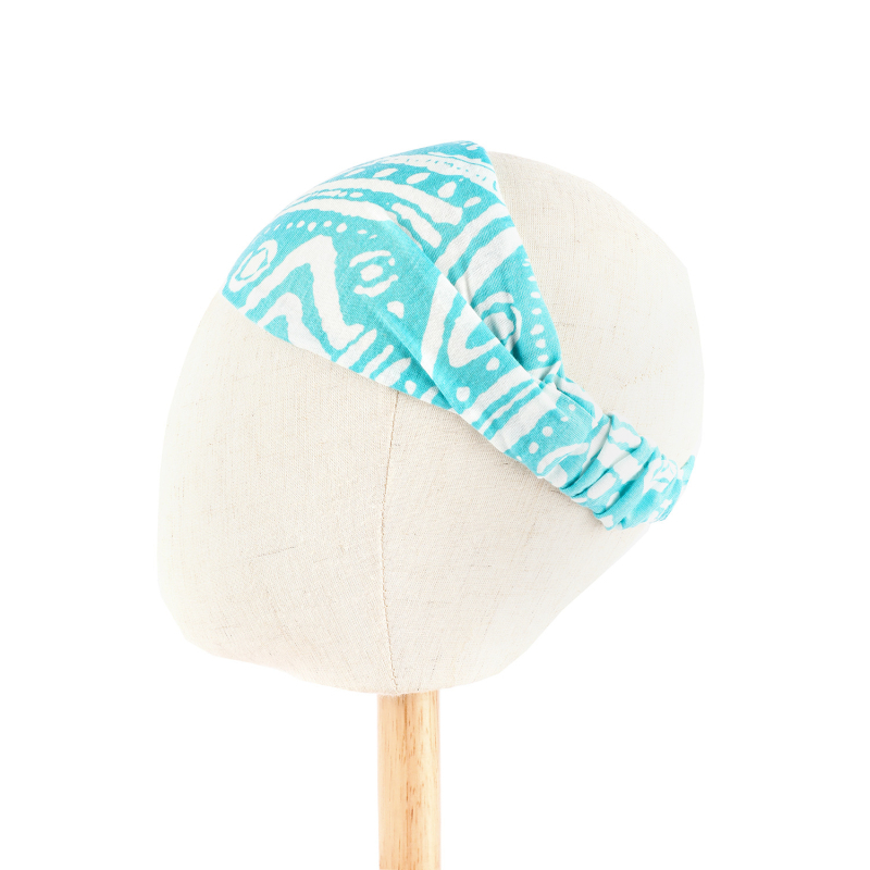 Meeste trükitud peapael Euroopa ja Ameerika uus elastne higi imav sportlik juuksepael õues jooksmiseks ja fitnessiks hingav juuksepael