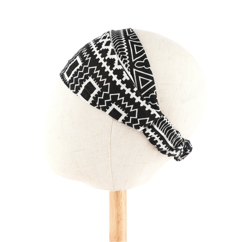 Meeste trükitud peapael Euroopa ja Ameerika uus elastne higi imav sportlik juuksepael õues jooksmiseks ja fitnessiks hingav juuksepael