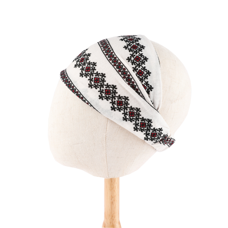 Meeste trükitud peapael Euroopa ja Ameerika uus elastne higi imav sportlik juuksepael õues jooksmiseks ja fitnessiks hingav juuksepael