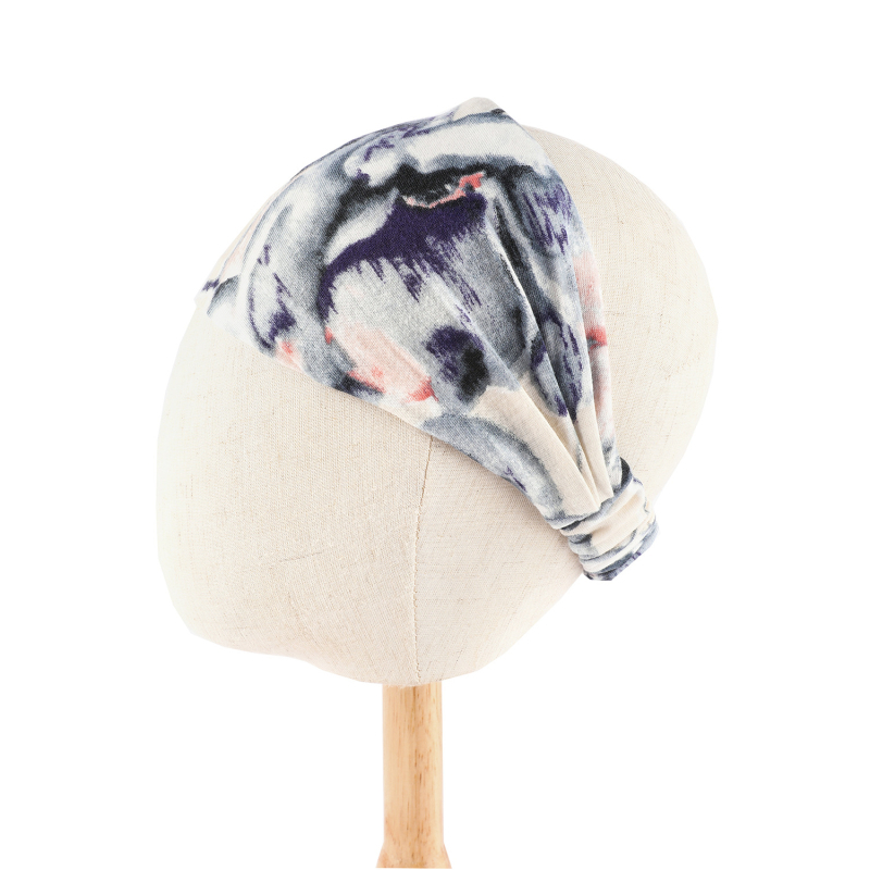 Meeste trükitud peapael Euroopa ja Ameerika uus elastne higi imav sportlik juuksepael õues jooksmiseks ja fitnessiks hingav juuksepael