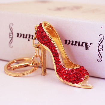 Κοσμήματα από κράμα αλουμινίου με ψηλοτάκουνα, μπρελόκ αυτοκινήτου, αξεσουάρ γυναικείας τσάντας, μπρελόκ με μεταλλικό μενταγιόν, μικρό δώρο 1271