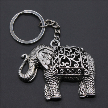 Τουριστικό δώρο αναμνηστικών δημοφιλή κοσμήματα απλό μπρελόκ μενταγιόν ελέφαντα