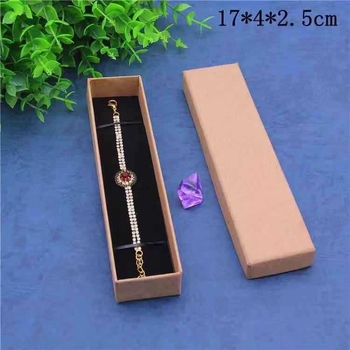 Finom karkötő doboz karkötő doboz papírdoboz csúcskategóriás többszínű csomagoló doboz kraftpapír ékszerdoboz nagykereskedelem