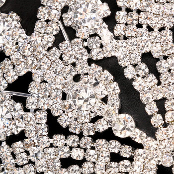 Външнотърговски горещо продавани диамантени пискюли завеса секси кристална маска креативен дизайн воал модни аксесоари за топка