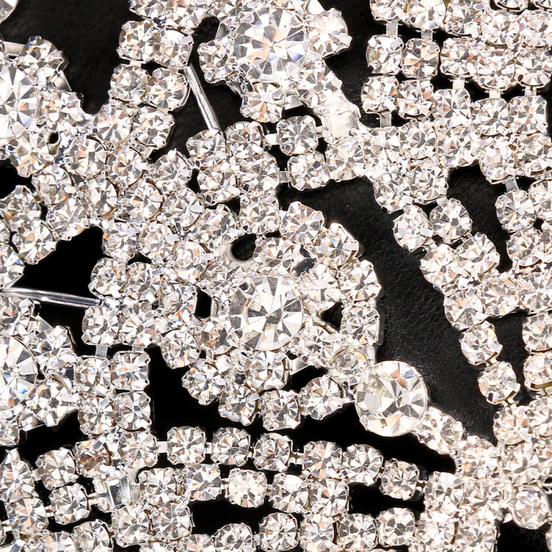 Външнотърговски горещо продавани диамантени пискюли завеса секси кристална маска креативен дизайн воал модни аксесоари за топка