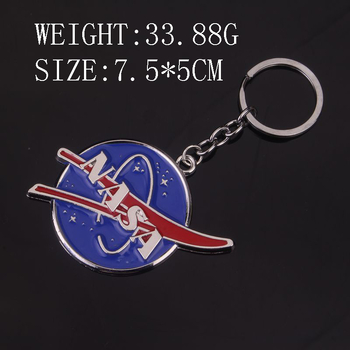 Youmeng Külkereskedelmi Nemzeti Repüléstechnikai Nasa Kulcstartó Ötvözet Medál Európai és Amerikai Népszerű Kiegészítők