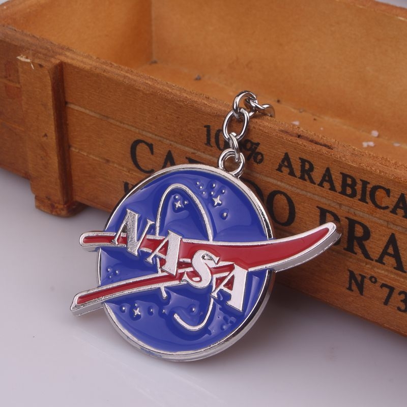 Youmeng Külkereskedelmi Nemzeti Repüléstechnikai Nasa Kulcstartó Ötvözet Medál Európai és Amerikai Népszerű Kiegészítők