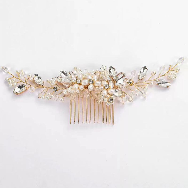 Tarptautinės Europos ir Amerikos perlų plaukų šukos, vestuvinių suknelių aksesuarai, disko formos plaukai, galvos apdangalai, vestuviniai papuošalai, didmeninė prekyba