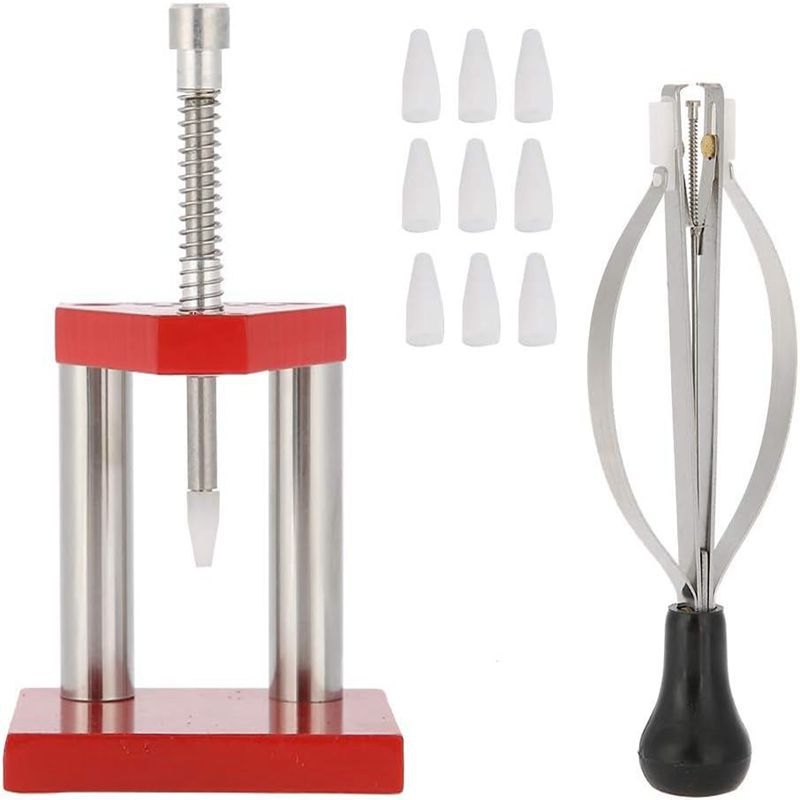 Laikrodžių taisymo įrankis Laikrodžių adatų pakrovimo mašina Laikrodžių išardymas ir surinkimas Laiko dalijimosi adatų rinkinio įrankis Adatų pakrovimo mašina Adatų įtraukiklio mechanizmas Sėdynė