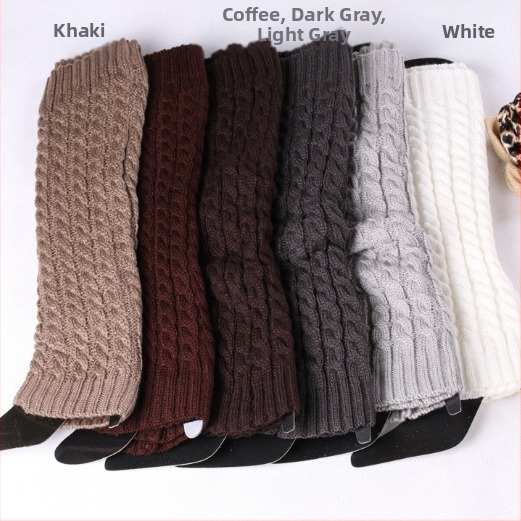 Šiltos rudens ir žiemos blauzdų apsaugos vyrams ir moterims laisvos kojų apsaugos kojinės pavasariui ir rudeniui kelių apsaugos rinkinys čiurnos apsauga čiurnos riešo blauzdos apsauga megztos