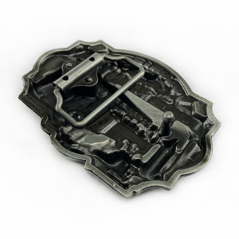 Ugniagesių diržo sagtis sandėlyje, didmeninė prekyba ugnies serijos lydinio diržo sagtimi, madinga asmenybė, džinsų sagtis