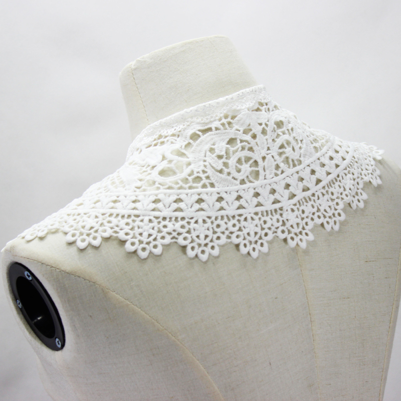 Ευρωπαϊκό και αμερικανικό AliExpress Amazon Εκρηκτικό κοίλο υδατοδιαλυτό ψεύτικο κολάρο κοίλο σάλι φόρεμα διακοσμητικό κολάρο