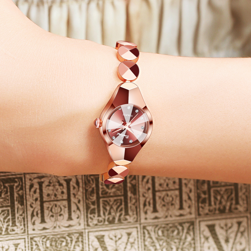 Binbang női kvarcóra vízálló, minden mérkőzésre alkalmas, csúcskategóriás, kiváló karkötő, divatos, stílusos, könnyű, luxus, határokon átnyúló