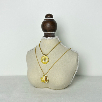 Όλα τα χρώματα κολιέ κοσμήματα κοσμήματα κοσμήματα θήκη προβολής πορτραίτο λαιμό κοσμήματα κολιέ κοσμήματα θήκη κοσμημάτων στηρίγματα χονδρικής