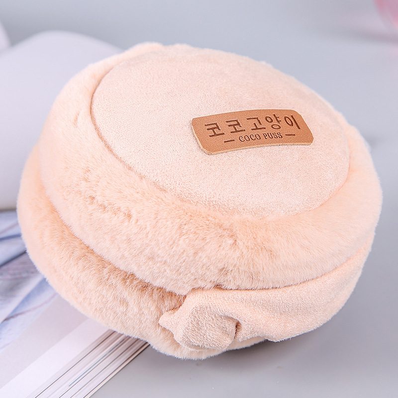 Téli meleg fülmozgatók női hamburg fültok koreai stílusú fülvédő plüss fülvédő összecsukható hangszigetelő fülmelegítő fülvédő férfiaknak