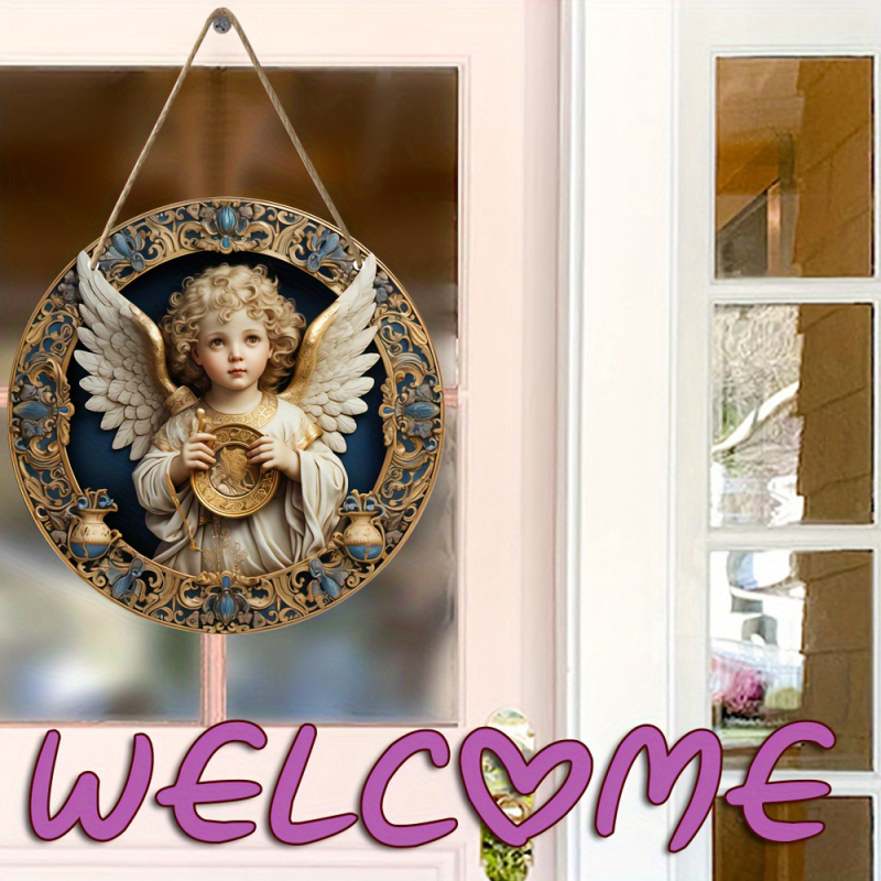 Στρογγυλό 2D επίπεδο διαφανές ακρυλικό, συλλέκτης φωτός παραθύρου σε στυλ βιτρό, κατάλληλο για εσωτερικούς χώρους,