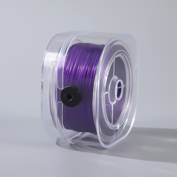 0,8 χιλ. επίπεδο μεταξωτό ελαστικό spandex χειροποίητο βραχιόλι από καουτσούκ ανθεκτικό στη φθορά ελαστικό χρώμα με χάντρες χιλιάδων μεταξωτών γραμμών