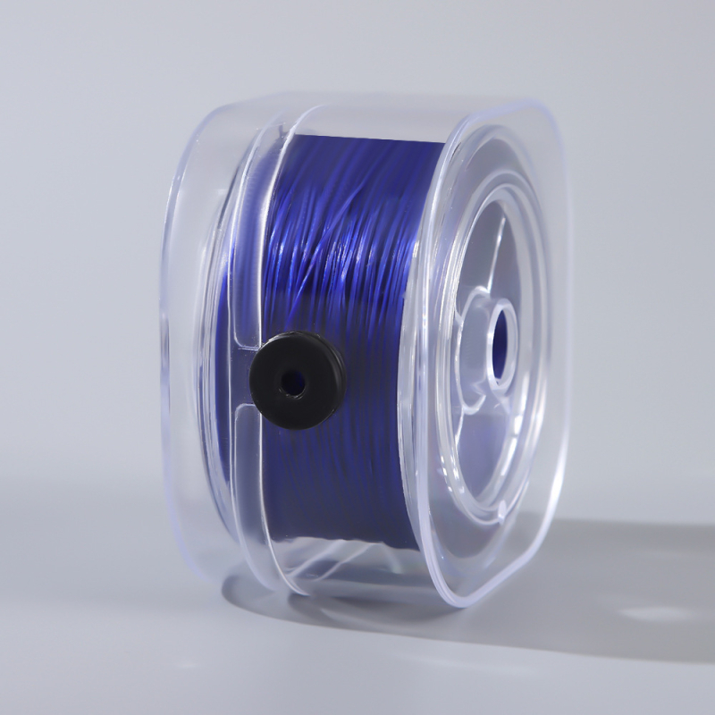 0,8 mm-es lapos selyem rugalmas spandex barkácsolt kézzel készített karkötő gumiszalaggal, kopásálló rugalmas vonallal, színes gyöngyös selyemvonal