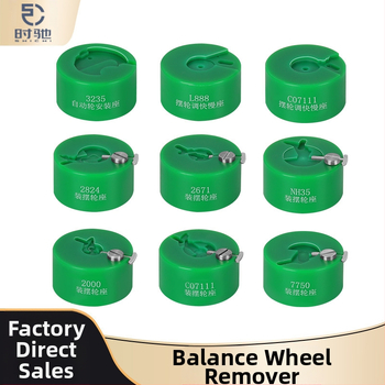Javítóasztal kiegyensúlyozó kerék beszerelése 2829 szétszerelése és összeszerelése hajszálrugó 2824 kiegyensúlyozó kerék szerszám 7750/NH35 gyorstelepítő talp