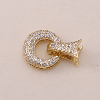 Barkács kiegészítők S925 ezüst mikroberakásos koreai Seiko gyöngy csat nyaklánc csat pulóver lánczár csat karkötő csat kiegészítők