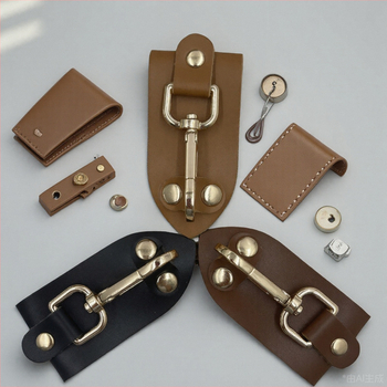 Εξωτερική ρετρό φορητή ζώνη μπρελόκ κρεμαστή μέσης από δέρμα, δερμάτινη ζώνη μόδας, δερμάτινο δαχτυλίδι, πρακτικό αξεσουάρ γάντζου ζώνης