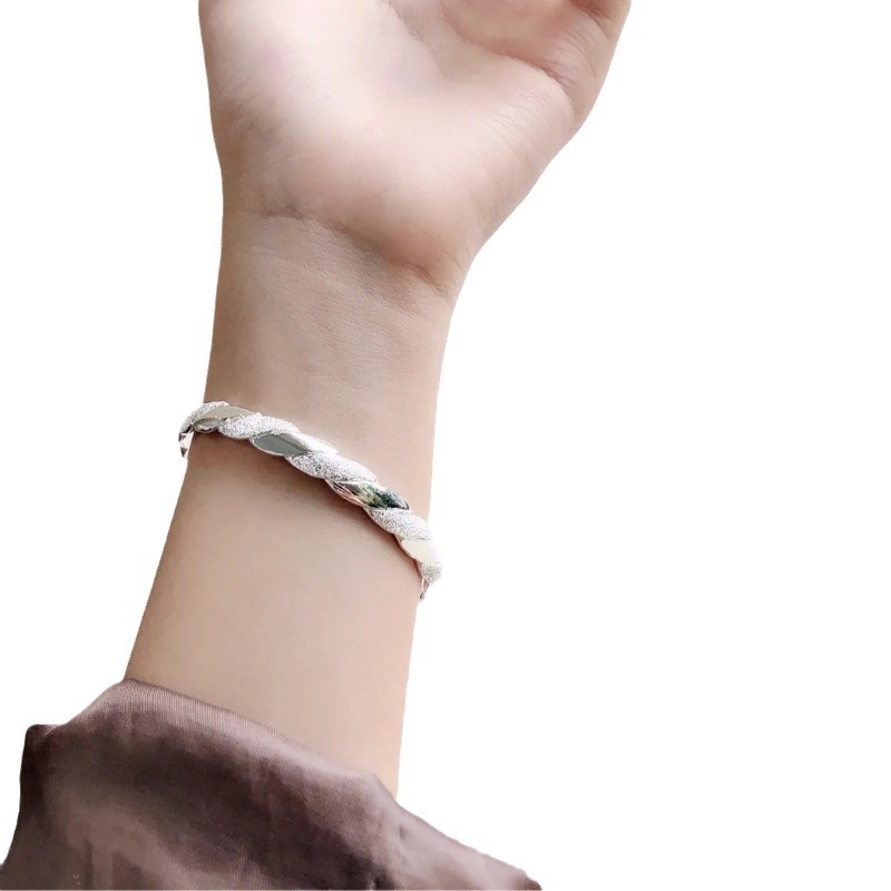 Tkana narukvica s otvorenim dizajnom, lagana luksuzna, temperamentna, jednostavna za svakodnevnu upotrebu, stil Jokera, ženska, moderna, za djevojku