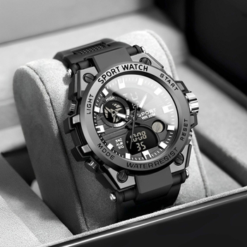Uus stiilne meeste käekell, põhikooli keskkooliõpilastele, veekindel spordile mõeldud multifunktsionaalne teismelise poisi õues kasutatav elektrooniline käekell