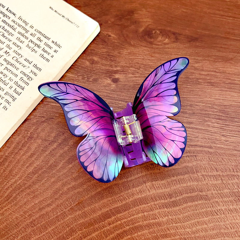 Uus tipptasemel meelesimulatsiooni liblikate haaratsiklamber elegantne ilus peakate juuksenõelaga juuste haiklõksudega juukseaksessuaarid