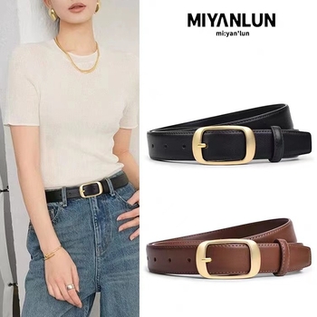 Új öv internetes hírességek népszerű divatos egyszerű csatos öv női sokoldalú dekoratív farmer határokon átnyúló helyszíni nagykereskedelem