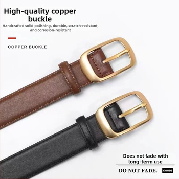 Új öv internetes hírességek népszerű divatos egyszerű csatos öv női sokoldalú dekoratív farmer határokon átnyúló helyszíni nagykereskedelem