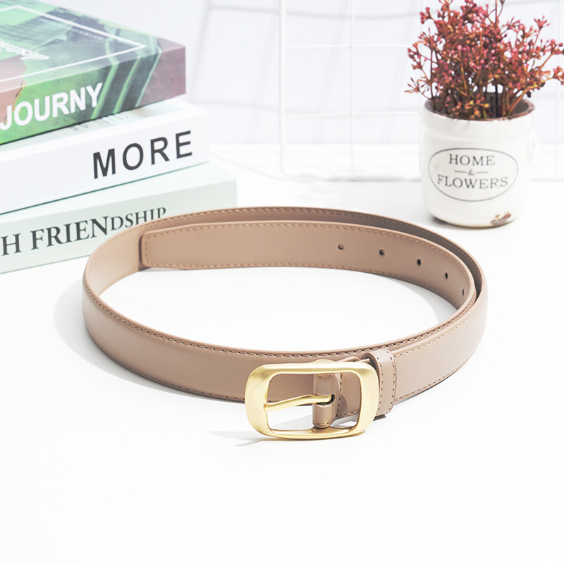 Új öv internetes hírességek népszerű divatos egyszerű csatos öv női sokoldalú dekoratív farmer határokon átnyúló helyszíni nagykereskedelem