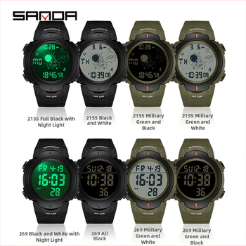 Meeste teismelise moe veekindel elektrooniline kell, multifunktsionaalne helendav äratuskell 2024. aasta uus sporditrend