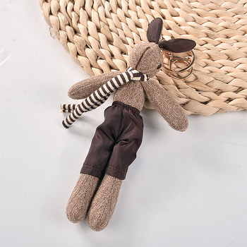 Νέο κρεμαστό κόσμημα μπρελόκ με λουράκι λαγουδάκι στο Διαδίκτυο με διασημότητες, τσάντα κουνελιού, στολίδια, αξεσουάρ ένδυσης, δώρο, εργοστάσιο, άμεσες πωλήσεις