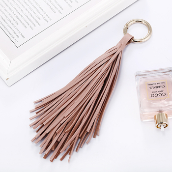 Isiya Creative Δερμάτινο Δαχτυλίδι Φούντας Αυτοκινήτου Μπρελόκ Μόδας Γυναικεία Τσάντα Κρεμαστό Μικρό Δώρο Κρεμαστό Χονδρική