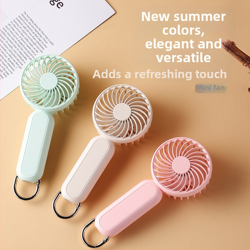 Riputatav kott vaigistamiseks USB-laadimisega väike ventilaator suvine kaasaskantav mini kaasaskantav pihuarvuti väike elektriline ventilaator