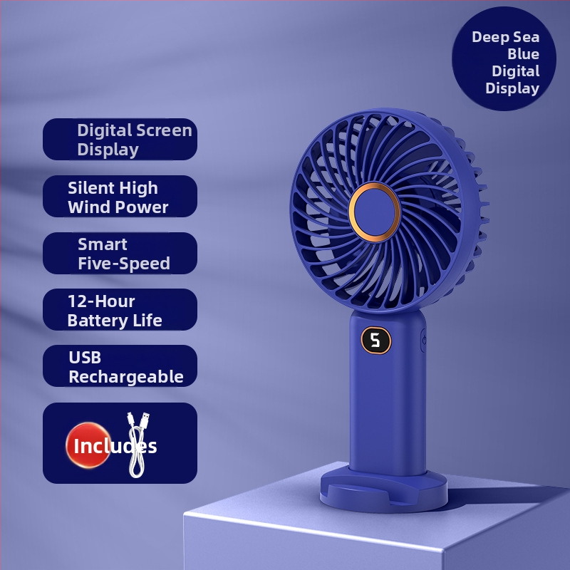 Riputatav kott vaigistamiseks USB-laadimisega väike ventilaator suvine kaasaskantav mini kaasaskantav pihuarvuti väike elektriline ventilaator