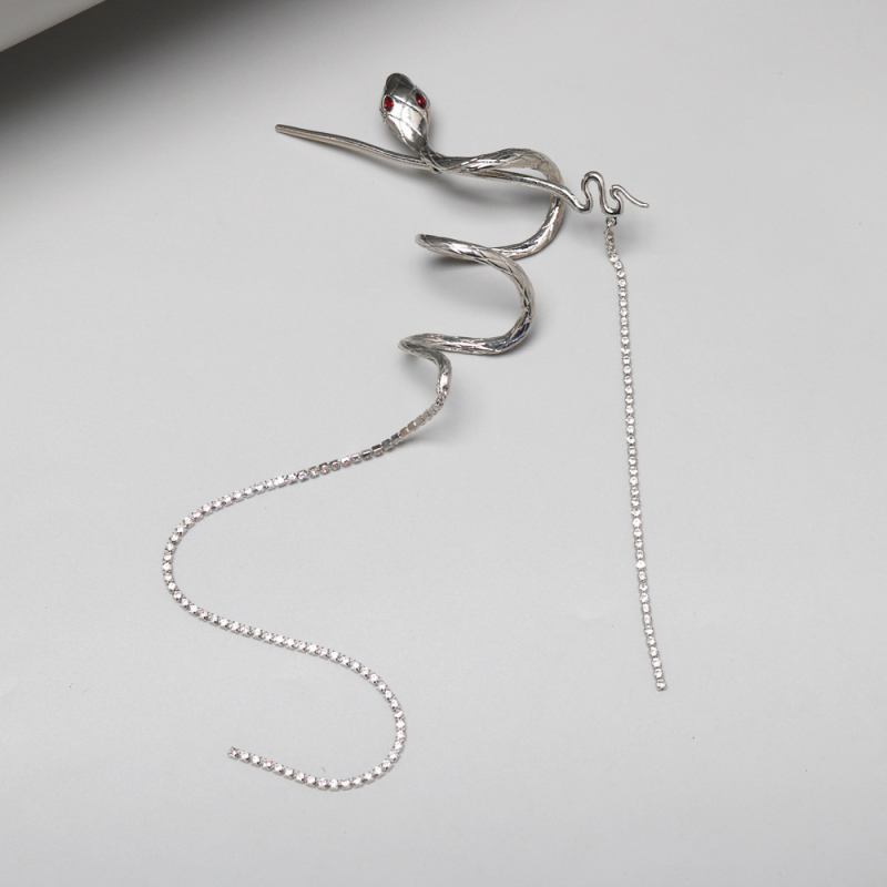 Korėjietiškas gyvatės formos deimantinio kuto formos plaukų segtukas, prieinamas prabangus nišinis aukščiausios klasės arklio uodegos plaukų segtukas, nacionalinio stiliaus plaukų aksesuarai