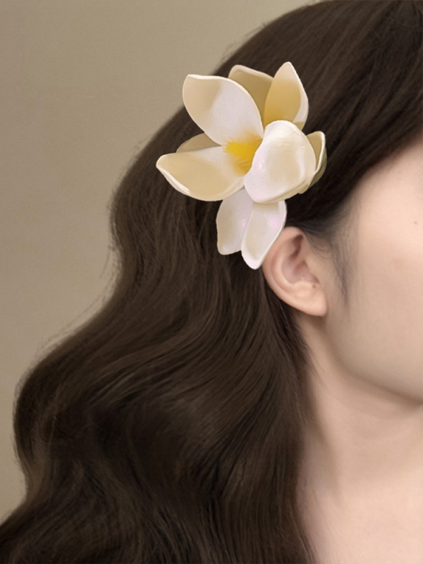 Blagdanski stil Jaje Cvijet Ostali obalni cvijet Košarica Slatka djevojačka šiške Ukosnica sa strane Boemski modni dodaci za kosu