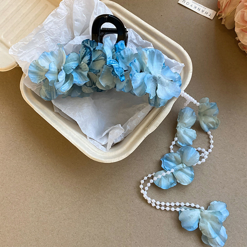 Blagdanski stil Jaje Cvijet Ostali obalni cvijet Košarica Slatka djevojačka šiške Ukosnica sa strane Boemski modni dodaci za kosu