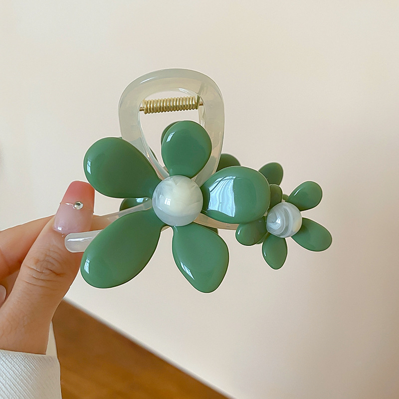 Blagdanski stil Jaje Cvijet Ostali obalni cvijet Košarica Slatka djevojačka šiške Ukosnica sa strane Boemski modni dodaci za kosu