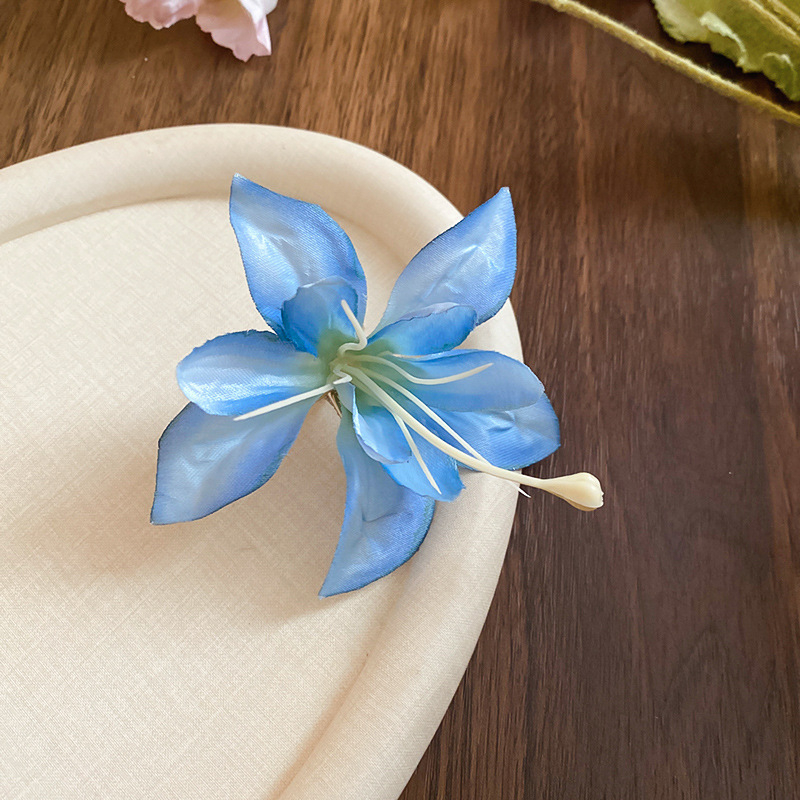 Blagdanski stil Jaje Cvijet Ostali obalni cvijet Košarica Slatka djevojačka šiške Ukosnica sa strane Boemski modni dodaci za kosu