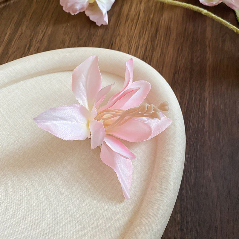 Blagdanski stil Jaje Cvijet Ostali obalni cvijet Košarica Slatka djevojačka šiške Ukosnica sa strane Boemski modni dodaci za kosu