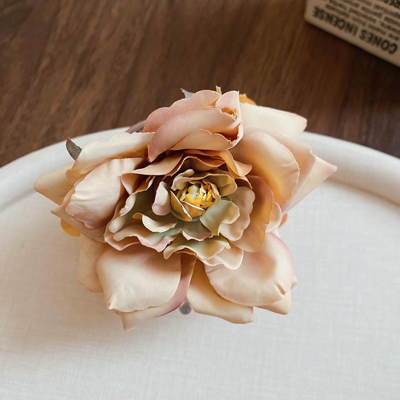 Blagdanski stil Jaje Cvijet Ostali obalni cvijet Košarica Slatka djevojačka šiške Ukosnica sa strane Boemski modni dodaci za kosu