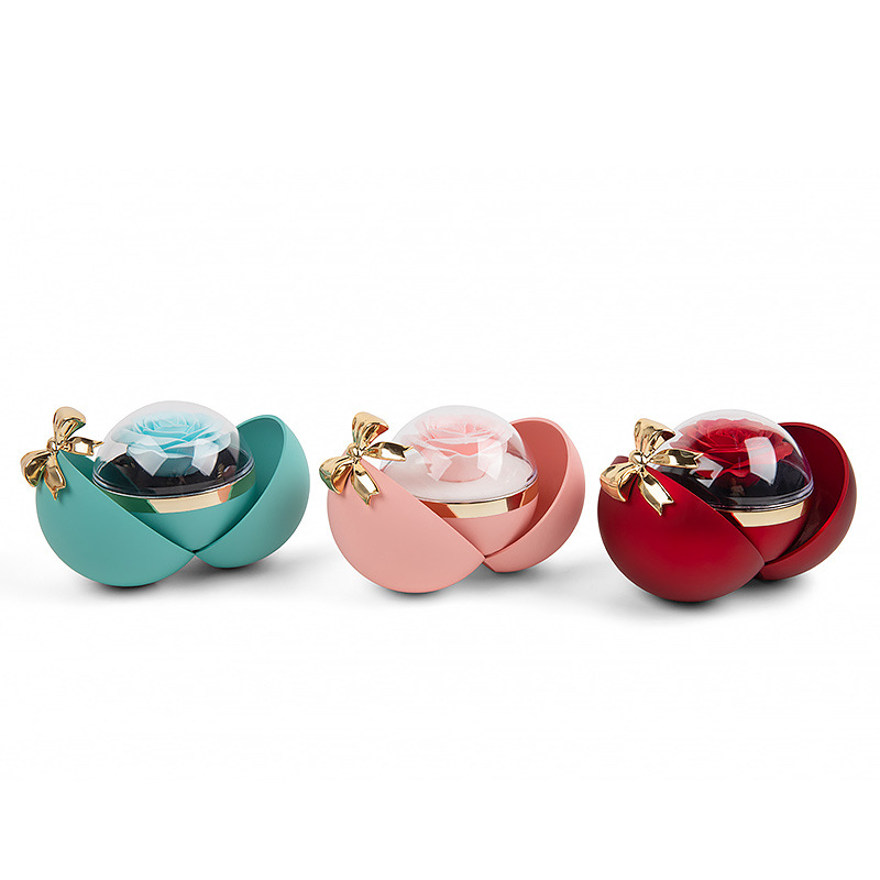 Tarpvalstybinė karšto sferinio lanko magnetinė papuošalų gėlių dėžutė Tanabata Valentino dienos pasiūlymo žiedų dėžutė karolių papuošalų dėžutė