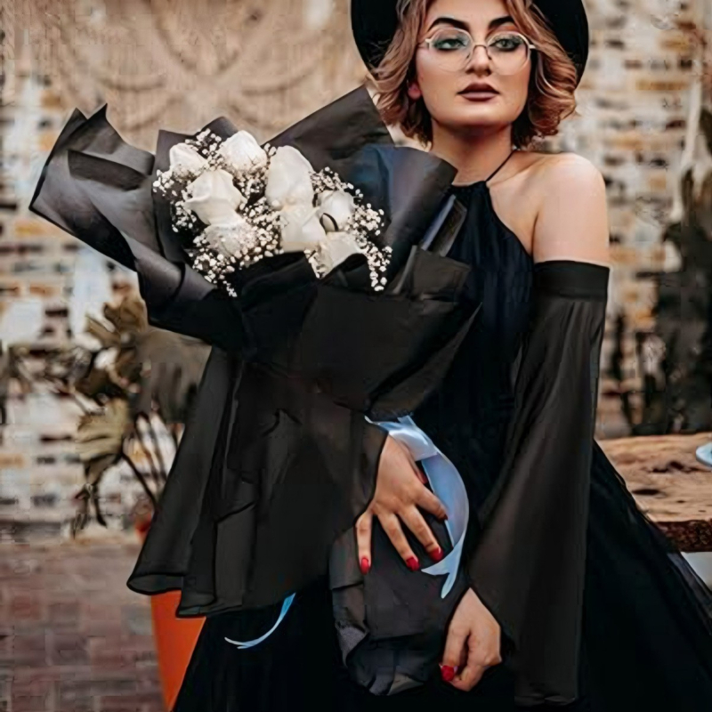 Pruudi šifoonist päikesekaitsega dekoratiivsed varrukad, lihtsad käsivarrukad, Cos Euroopa ja Ameerika pulmakaunistamise aksessuaarid V219