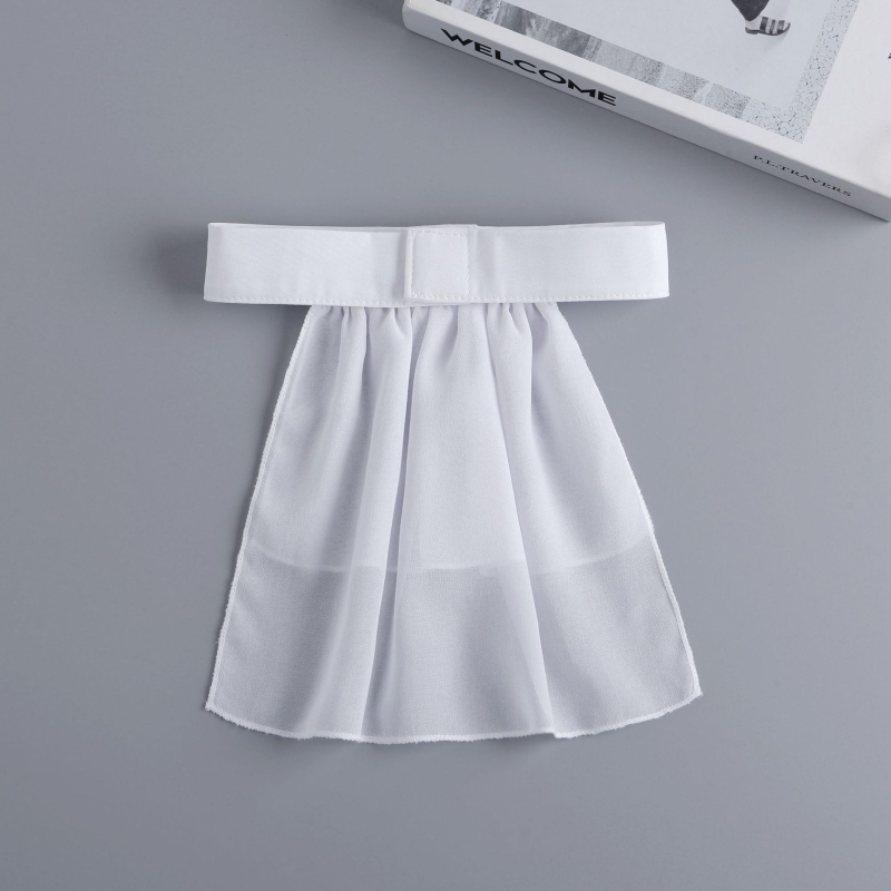 Prekogranična europska retro košulja od tkanine, tanki šal s vratom, palača, leptir-mašna, dvostruki sloj, prozračni šal za proljeće i jesen, prerušiti se