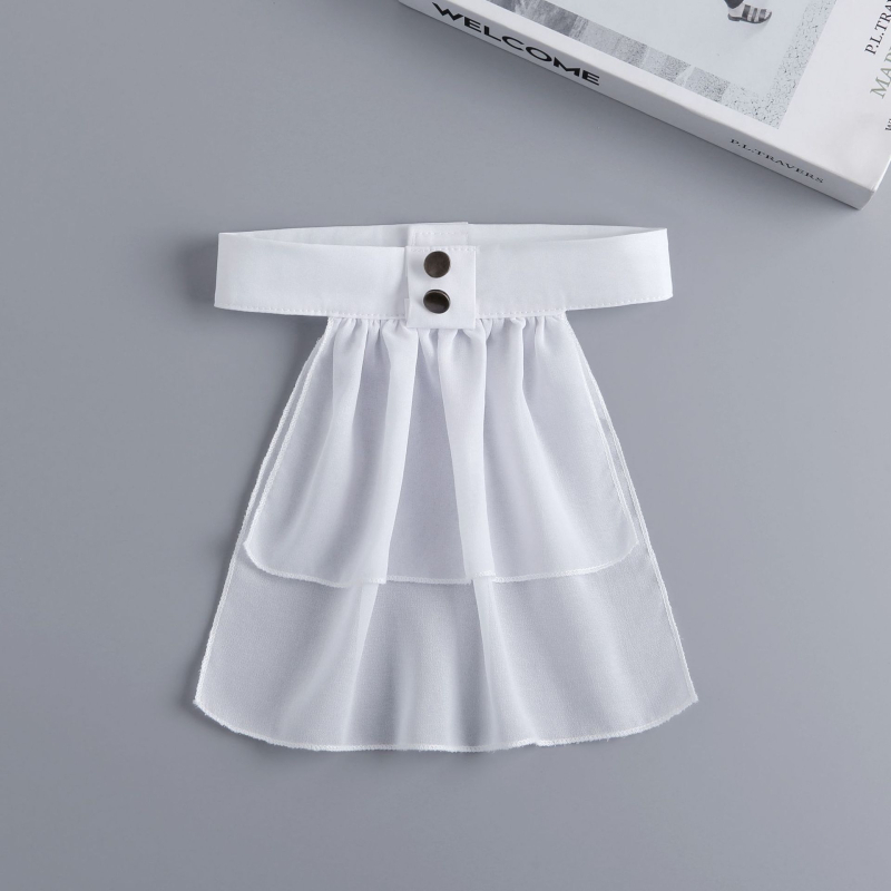 Prekogranična europska retro košulja od tkanine, tanki šal s vratom, palača, leptir-mašna, dvostruki sloj, prozračni šal za proljeće i jesen, prerušiti se