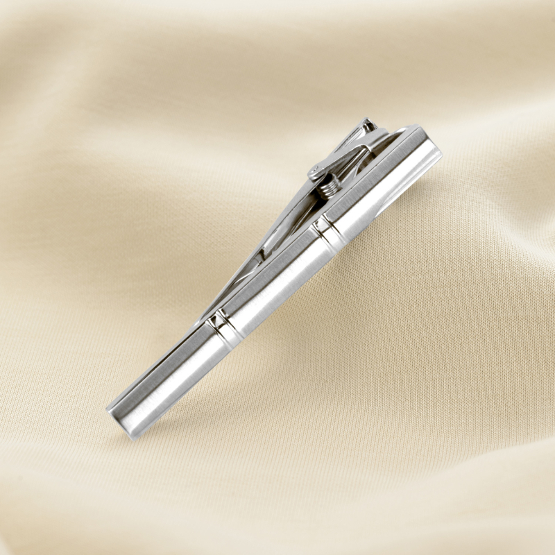 Dai Li meeste hõbedane lipsuklamber ülikonna ärilise piduliku ülikonna lipsuklamber must lihtne lipsuklamber Amazoni kiire allahindlus